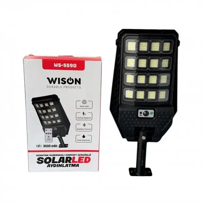 Wison WS-5590 Güneş Enerjili LED Dış Mekan Lambası