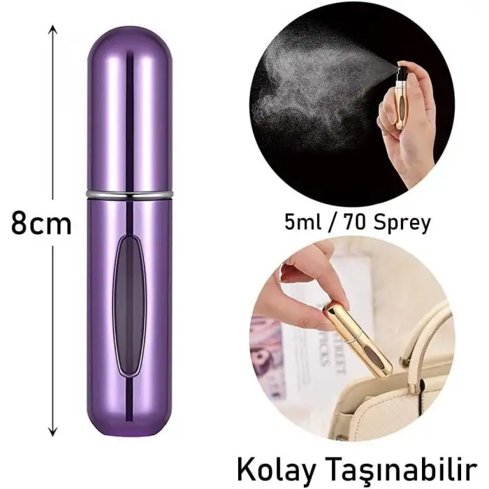 Mini cep Çanta Modeli Sprey Parfüm Şişesi