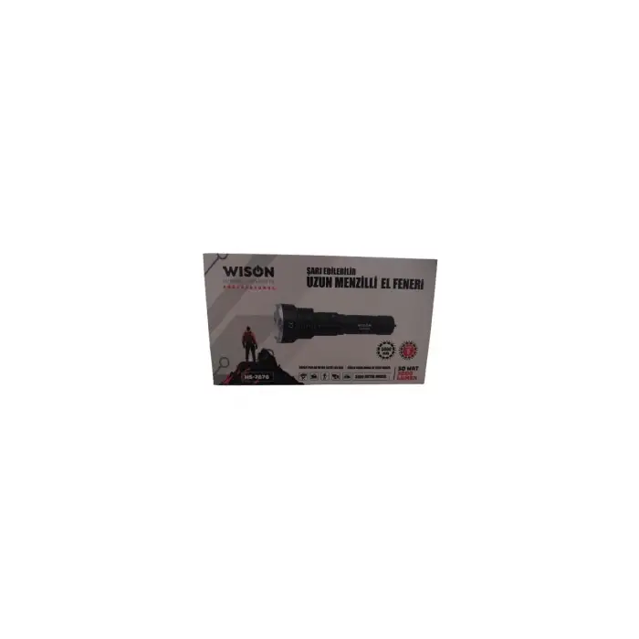 WISON Wıson WS-7878 30 Watt 3000 Lümen Uzun Menzilli Fener