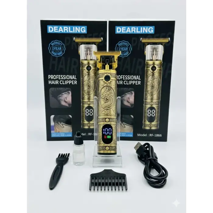 Dearling Şarjlı kablosuz Saç ve Sakal Kesme Makinesi RF-1866