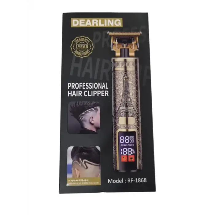 Dearling Profesyonel Saç Sakal Tıraş Makinesi RF-1868