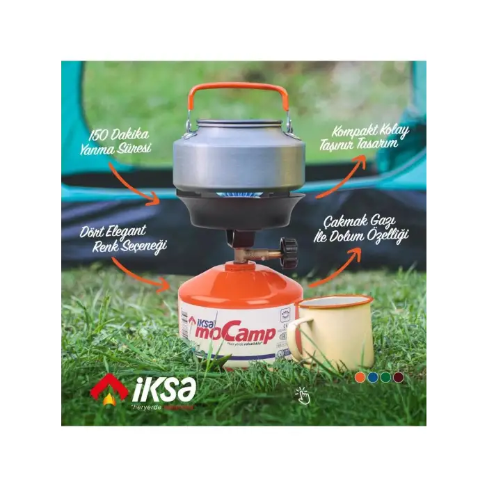 Iksa Mocamp Taşınabilir Pratik Kamp Ocağı I Piknik Ocağı
