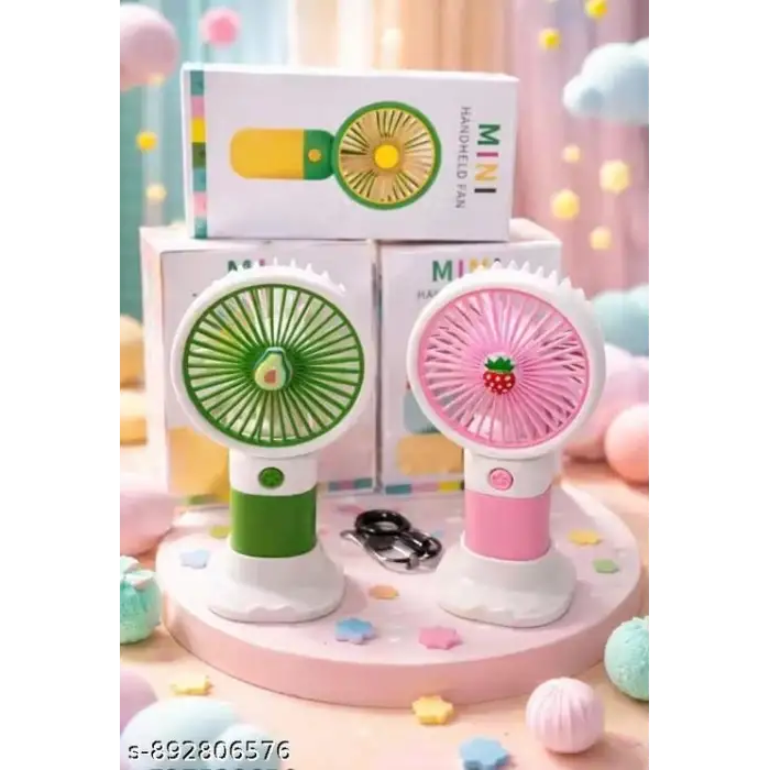 Mini Fan Meyve - Çocuklar için Havalı ve Sevimli El Fanları