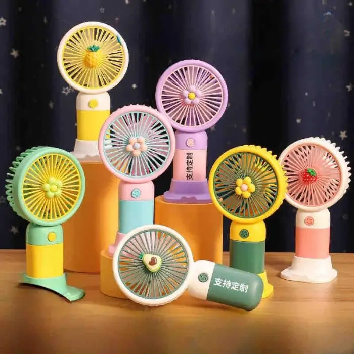 Mini Fan Meyve - Çocuklar için Havalı ve Sevimli El Fanları