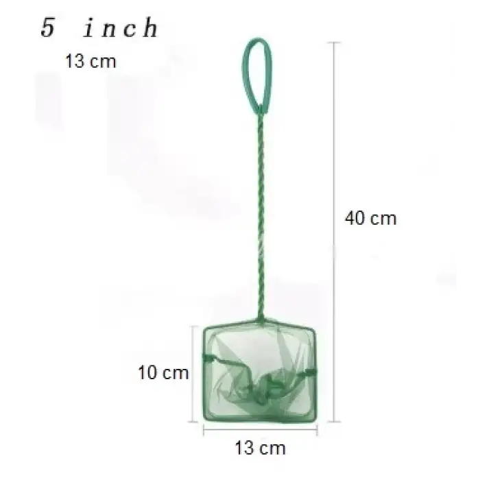 Akvaryum Balık Yakalama Kepçesi 5 İnç 13 Cm