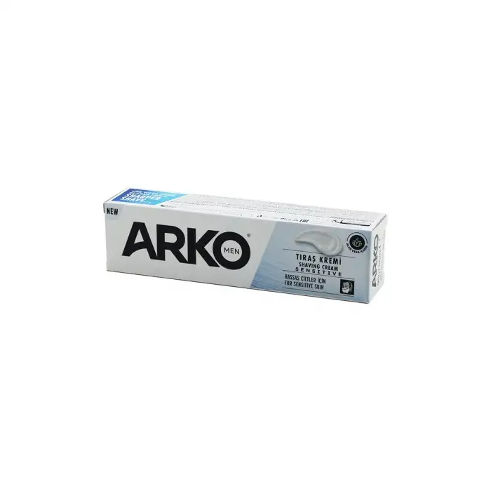 Arko Men Traş ( Krem ) ( Sensitive & Mor & Hassas Ciltler) 90gr*12x6