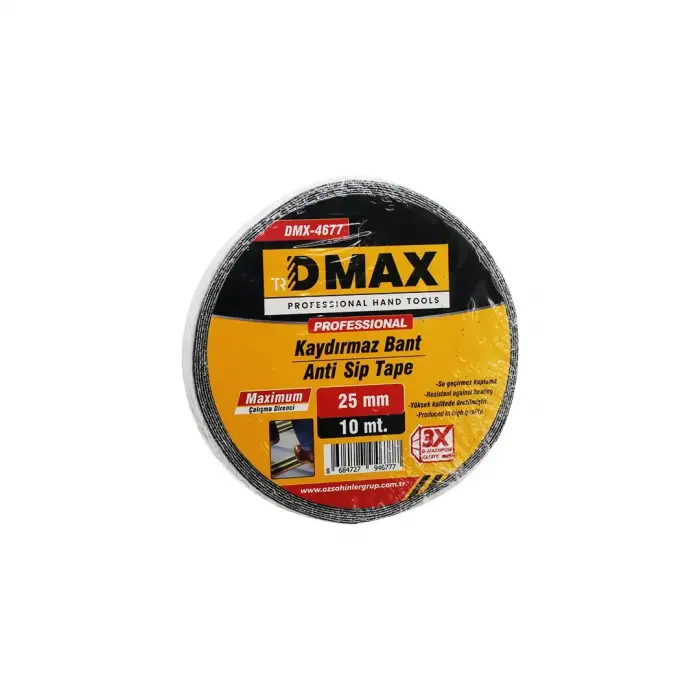 B.h.d Bhd-00468 ( 25mm X 10mt ) ( Kaydırmaz ) ( Siyah ) Bant*72