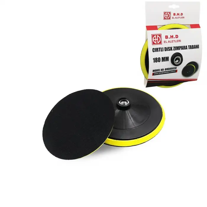 B.h.d Bhd-00838 ( 180mm ) Cırtlı Disk Zımpara Tabanı*100
