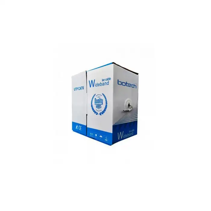 Botech Wideband Utp ( Cat6 ) ( 305mt ) Pc İnternet Ethernet Data Kablosu*2