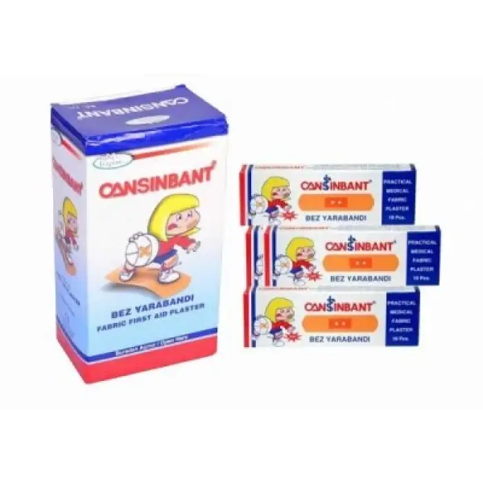 Cansın ( 10pcs ) Bez Yara Bantı *30x40