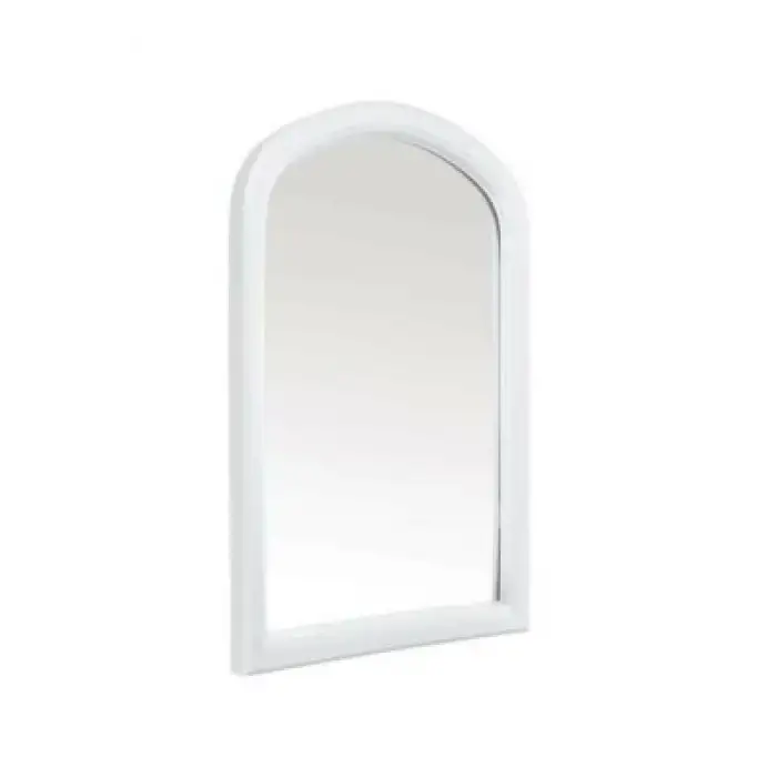 Çelik Ayna-671 Beyaz Mini Tek Ayna*10