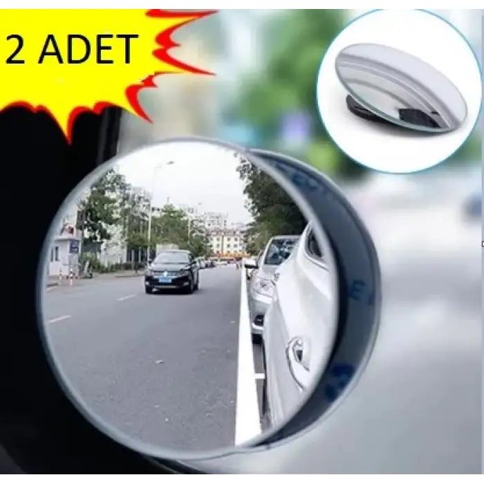 Çerçevesiz Ayarlanabilir Kör Nokta Aynası 2 Li