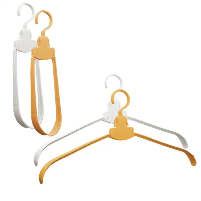 Dmr-7026 ( 5pcs ) Pratik Katlanabilir Elbise Askısı*66
