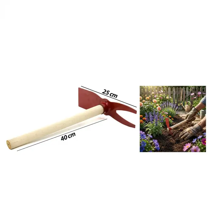 Dostçelik Ynr-085 ( Geniş Ağızlı & Çatallı ) Çapa ( Ahşap Saplı )*24