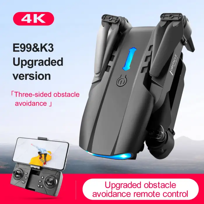 E99 Pro Yarış Drone İle 1080p Hd Çift Kamera