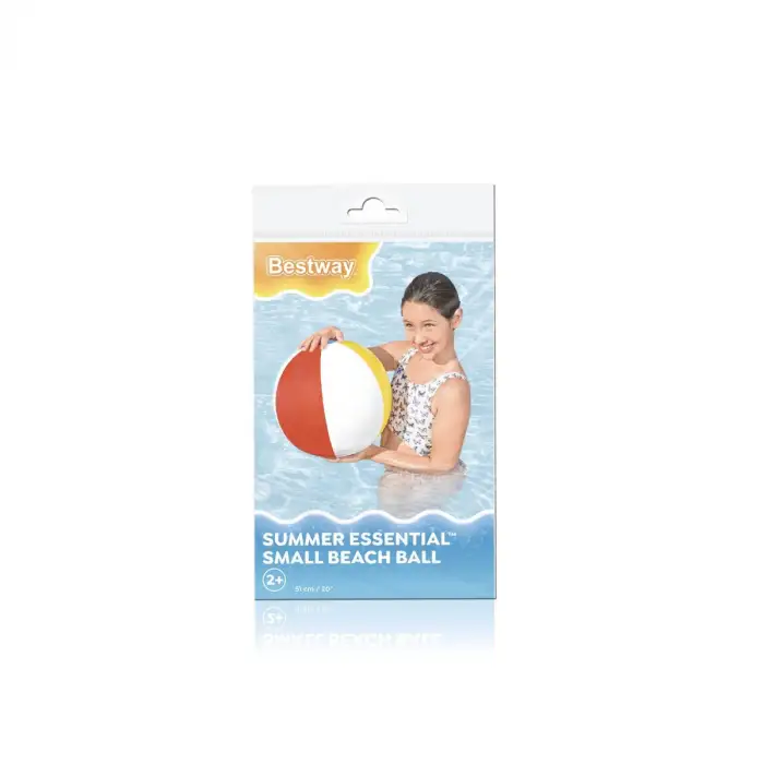 Egonex Bestway-31021 Dilimli Plaj & Debiz Top Şişme ( 51cm ) ( +2yaş )*36=k