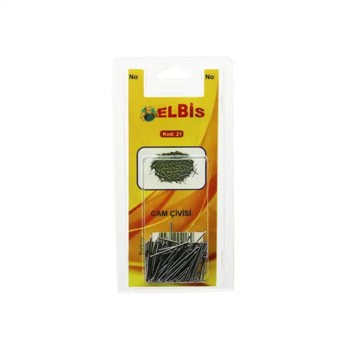 Egonex ELBİS-21 ( 5X22 ) ÇELİK CAM ÇİVİ*12X24