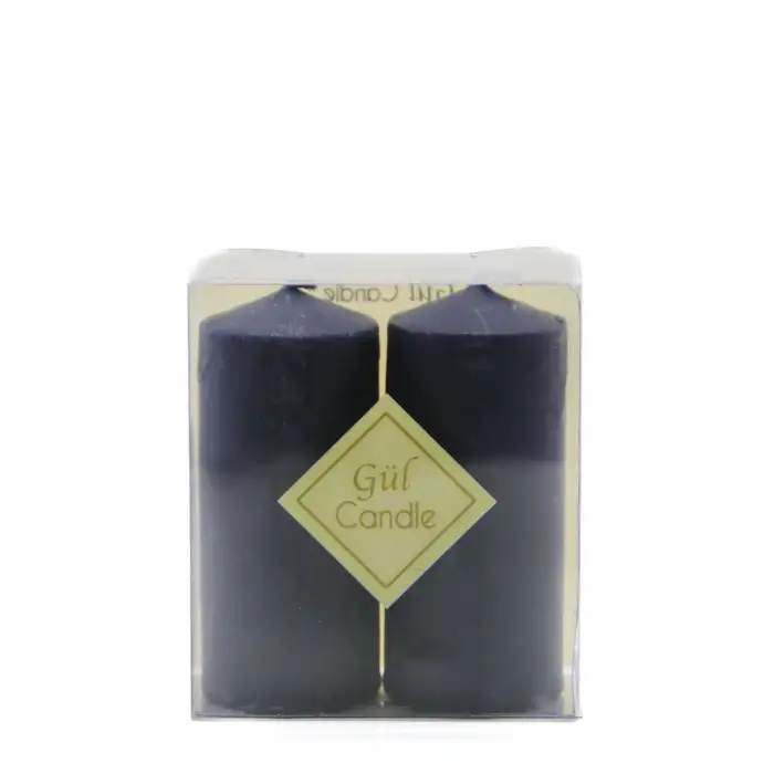 Egonex Gül Candle Gl-214 ( 2pcs ) Renkli Takoz Mum*72=k