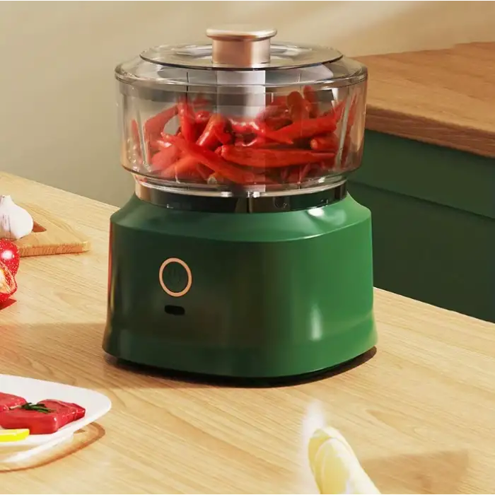 Egonex Mini El Rondosu Şarjlı Çelik 3 Bıçaklı