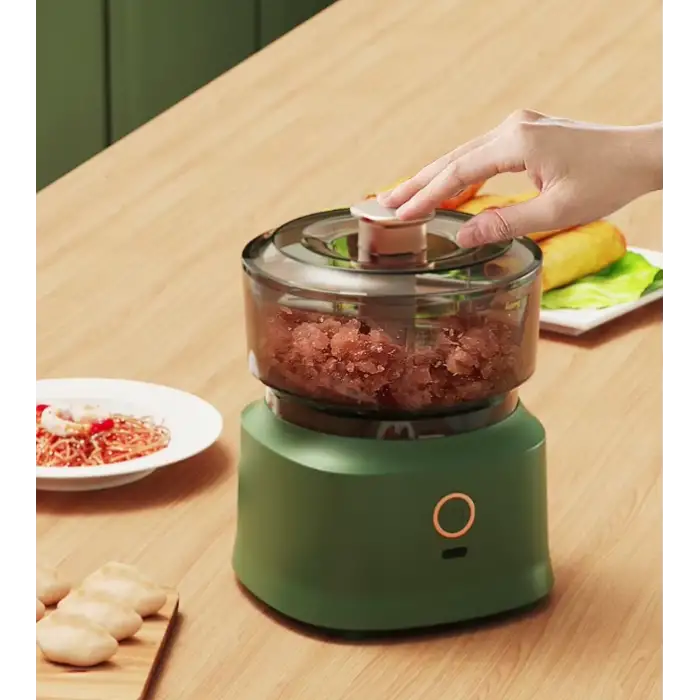 Egonex Mini El Rondosu Şarjlı Çelik 3 Bıçaklı