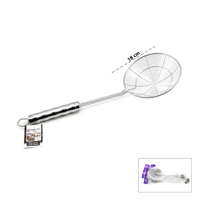 Egonex Pablıto Pbt-953 18cm.saplı Metal Kevgir*10x15