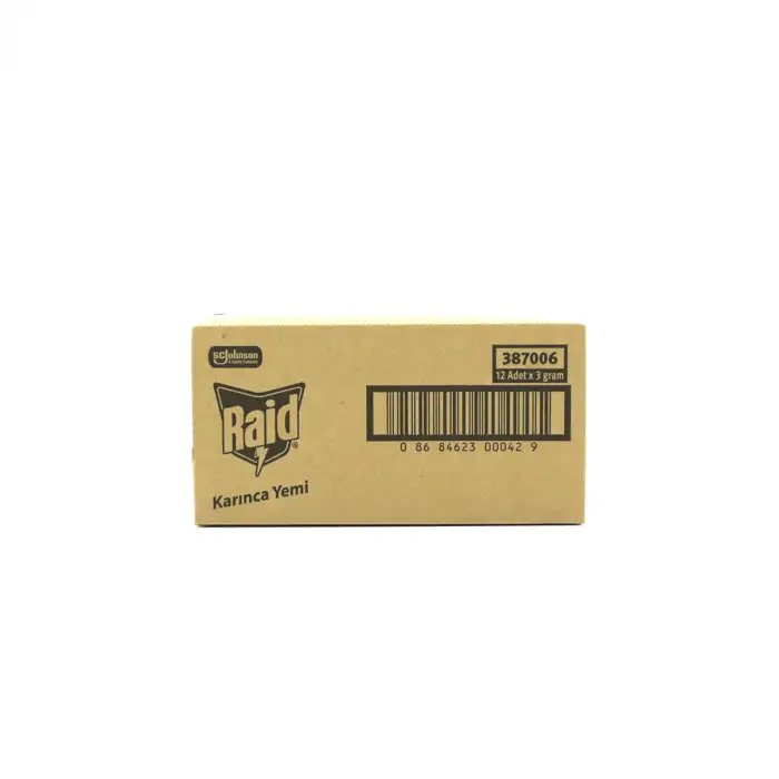 Egonex Raid ( 2pcs ) Karınca Yemi ( Kokusuz & Pratik & 3 Ay Etkili)*12=k