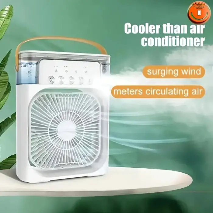 Egonex Taşınabilir Vantilatör Su Soğutmalı Masaüstü Usb Fan