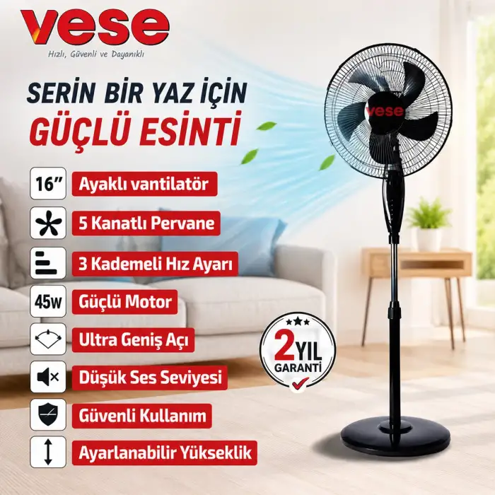 Egonex Vese Vnt-004 16 İnç Vantilatör*1