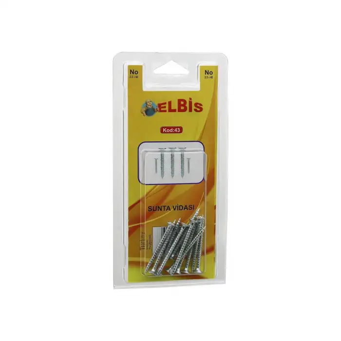 Elbis-43 3.5x40 Sunta Vidası*12x24