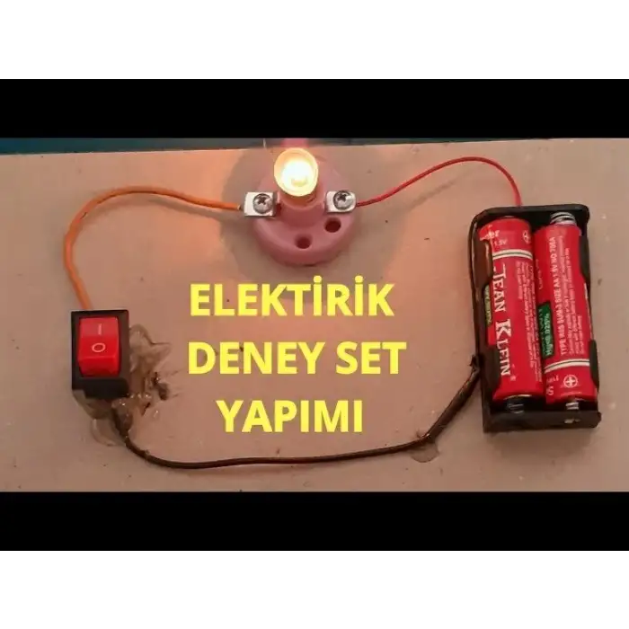 Emin Em-300 İş Eğitimi Elektrik Deney Seti*10x22