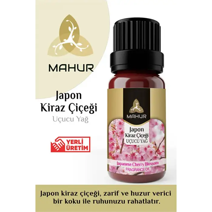 Esansiyel Uçucu Koku Yağı Difüzör Esansı Buhurdanlık Yağı Aromaterapi Yağı 10ml