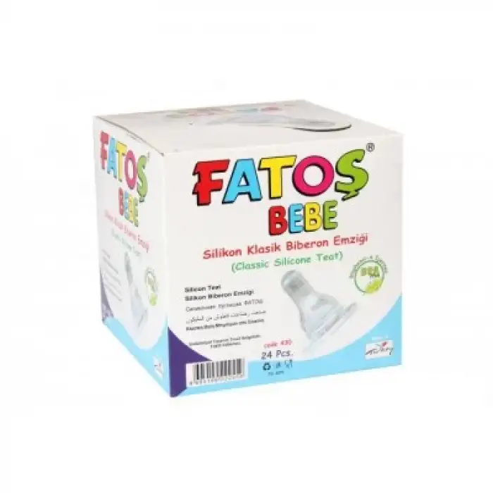 Fatoş Bebe-430 Biberon Başlık Emzik*24x24