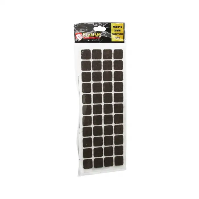 Flamme 21mmx21mm Kare Yapışkan Keçe*25x36