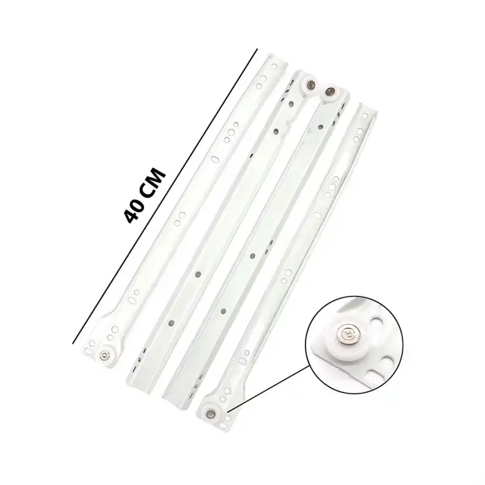 Flore Ersa Er-393 ( 40cm ) ( 2pcs Takım ) Çekmece Rayı*25=k
