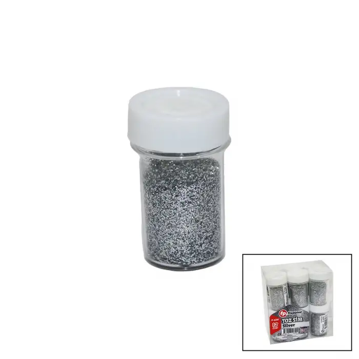 Fp Fixpoint P-6287 Silver ( Gümüş ) Toz Sim Tuzluklu*12x72