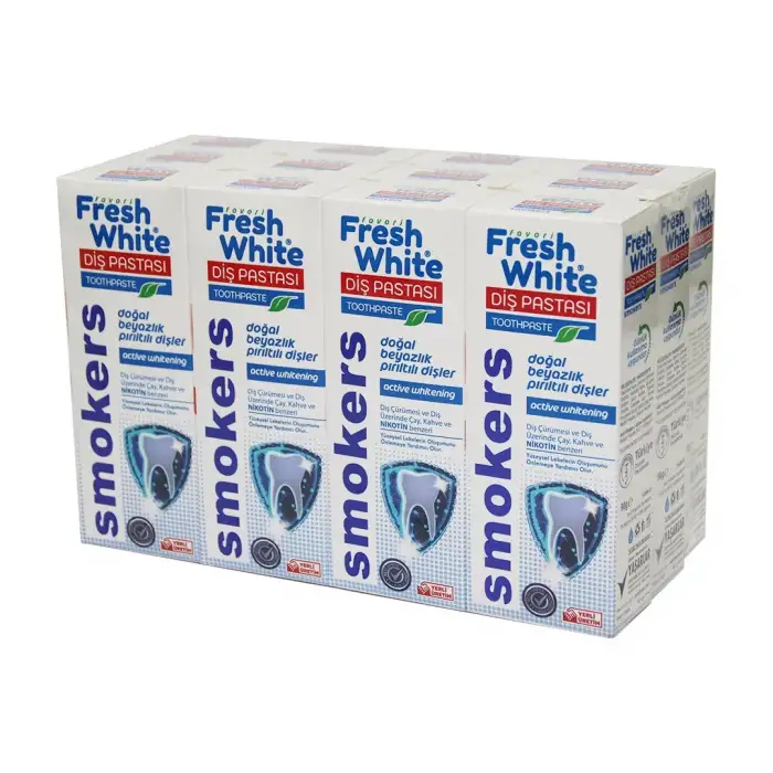 Fresh White T-smk-01 Diş Pastası 90gr*12x12