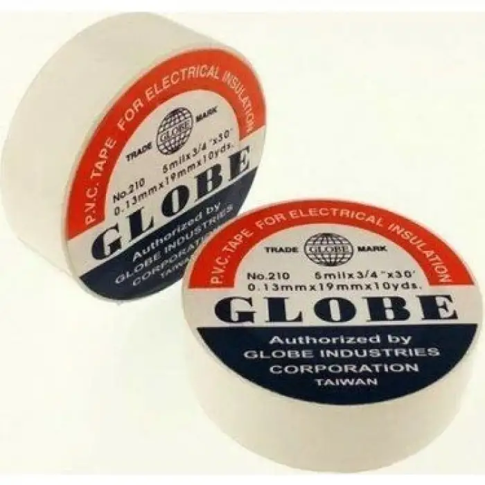 Globe ( Lüx ) ( Beyaz ) Elektrik Bantı*10x50