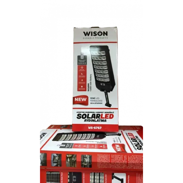 Güneş Enerjili Sokak Aydınlatması Ws-6767 Wison