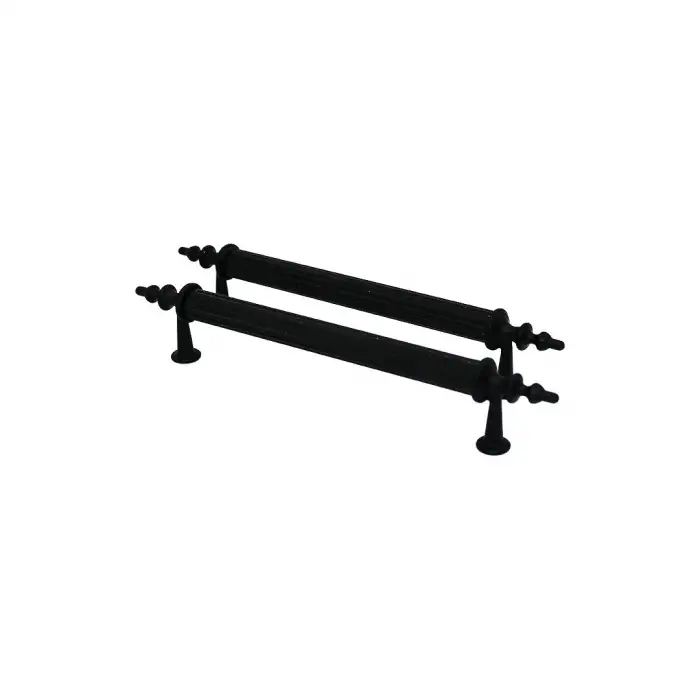 İbico-915 ( Orta & 13cm ) ( Siyah & Siyah ) Boru Kulp*10x5