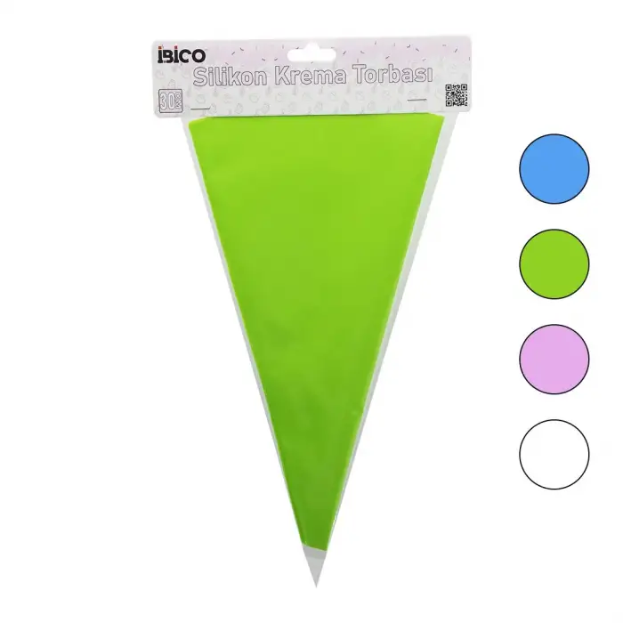 İbico İ22-153 ( 30cm & 12 ) ( Silikon ) Krema Torbası*600