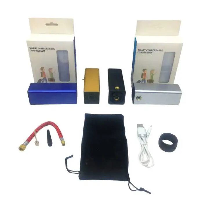 İbico K-146 Mini Cep Kompresörü Şarjlı*80