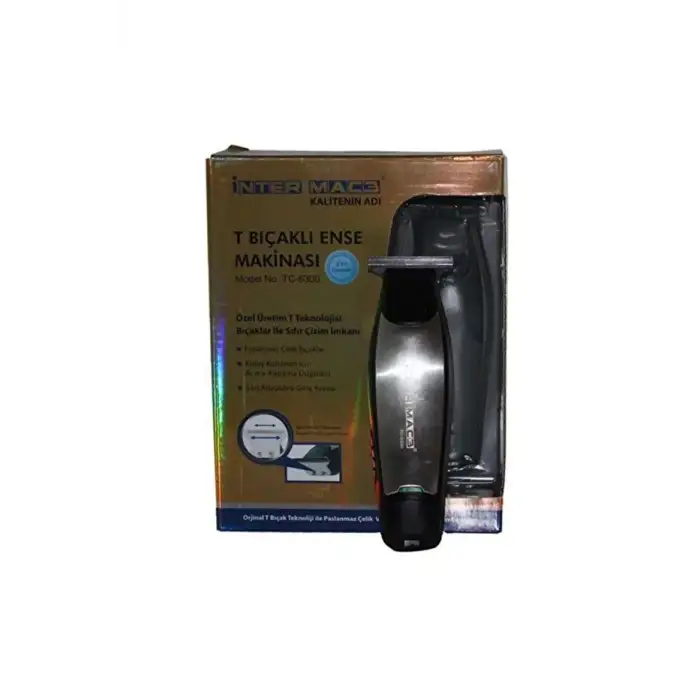 İnter Mac Inter Mac3 Tc-6300 T Bıçaklı Sakal-ense Tıraş Makinesi