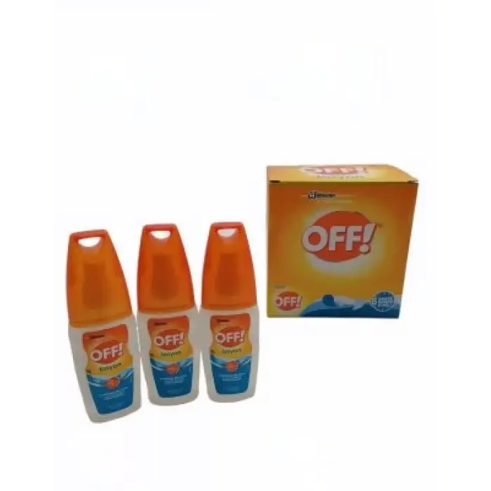 Johnson Off ( Vücut Losyonu ) Sinek Sivrisinek Kovucu ( Sprey ) ( 100ml )*12x4