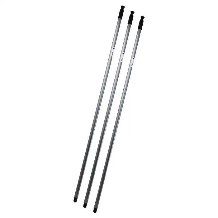 Kappro ( Düz Gri ) ( Metal ) Vileda Vilada Fırça Sapı ( 120cm )*25=k