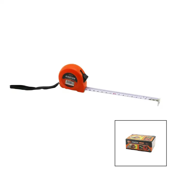 Kınetex Ktx-1057 ( 3mt X 19mm ) Çelik Şerit Metre*12x25