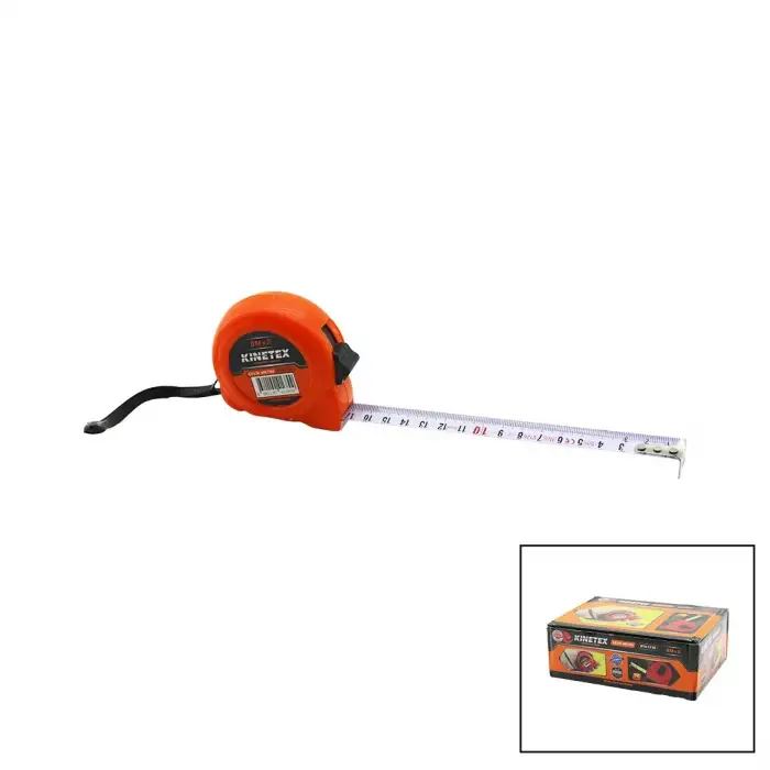 Kınetex Ktx-1116 ( 5mt X 19mm ) Çelik Şerit Metre*12x17