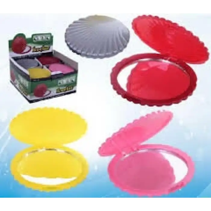 Koçlar No-03 Cep Ayna Midye Mod.yuvarlak*24x16