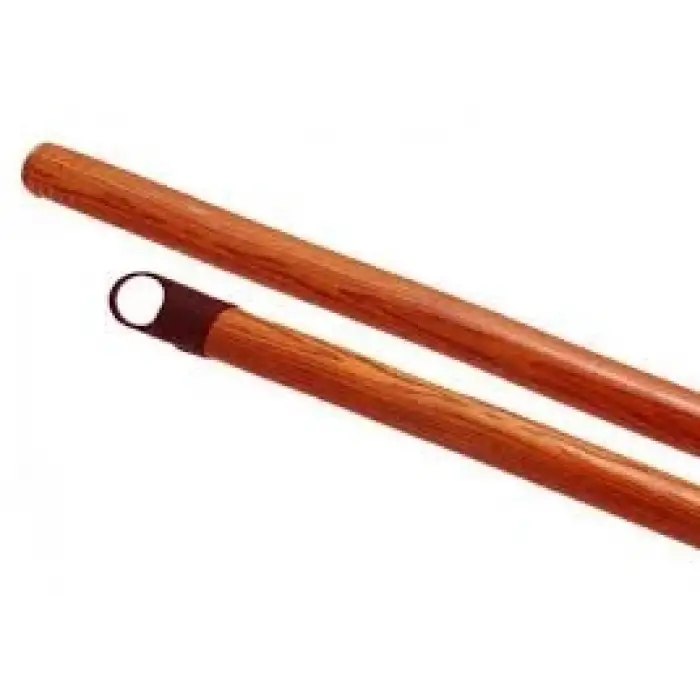 Krt-1003 ( Kahverengi Pvc Kaplamalı ) ( Ahşap ) Vilada Fırça Sapı ( 120cm )*50=k