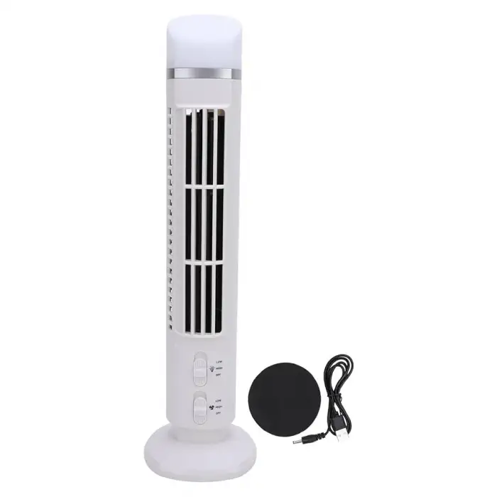 Kule Tipi Usb Elektrik Fan Yapraksız Klima Fanı
