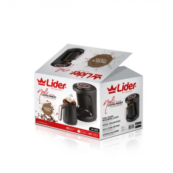 Lider Premium Tekli Türk Kahve Makinesi